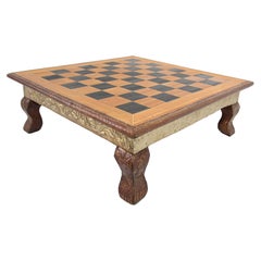 Anglo Raj Hand-Crafted Game Chess Low Table India