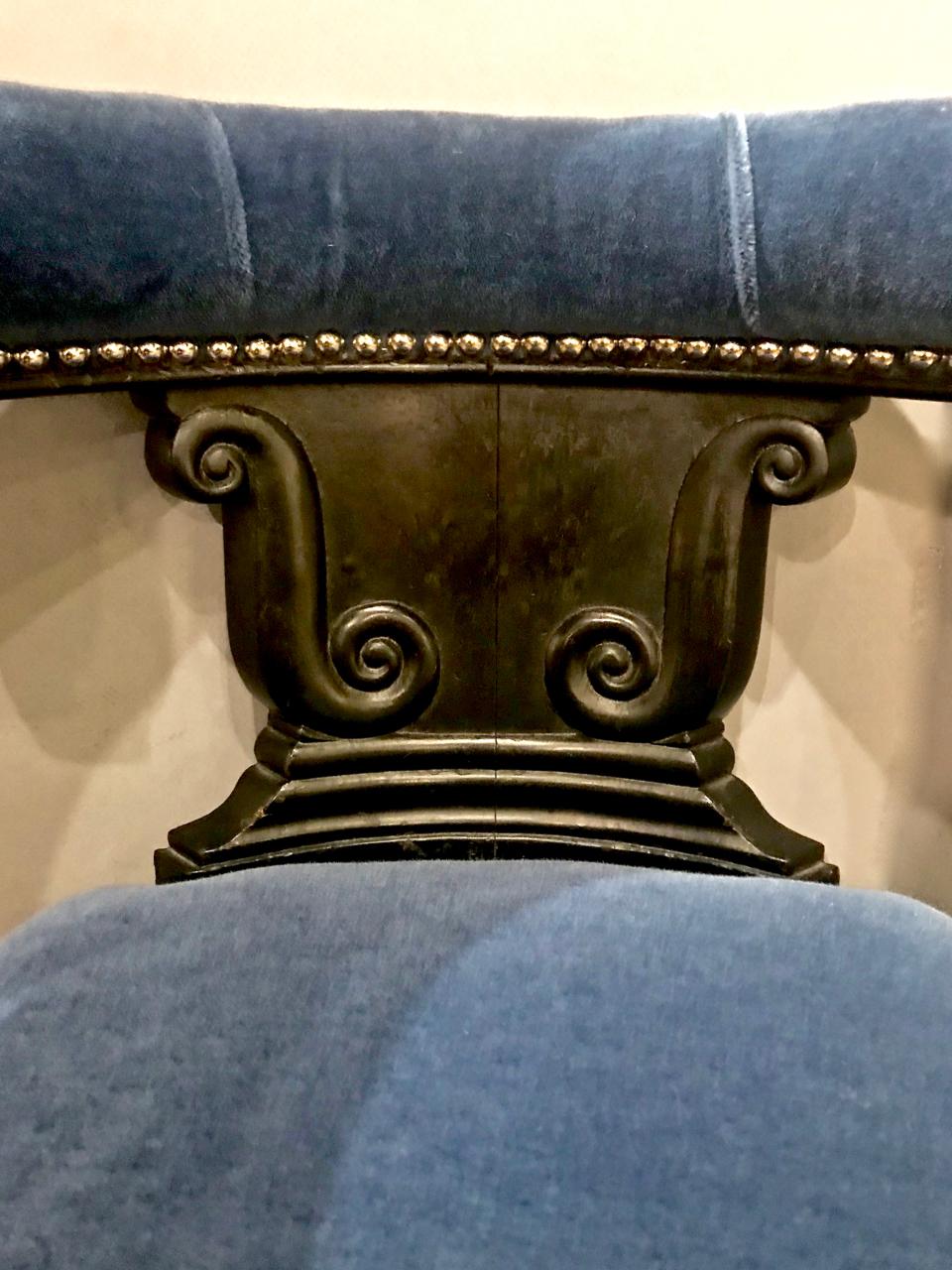 Nickel Anglo-Raj/Indian Cockfighting Chair, circa 1830-1840