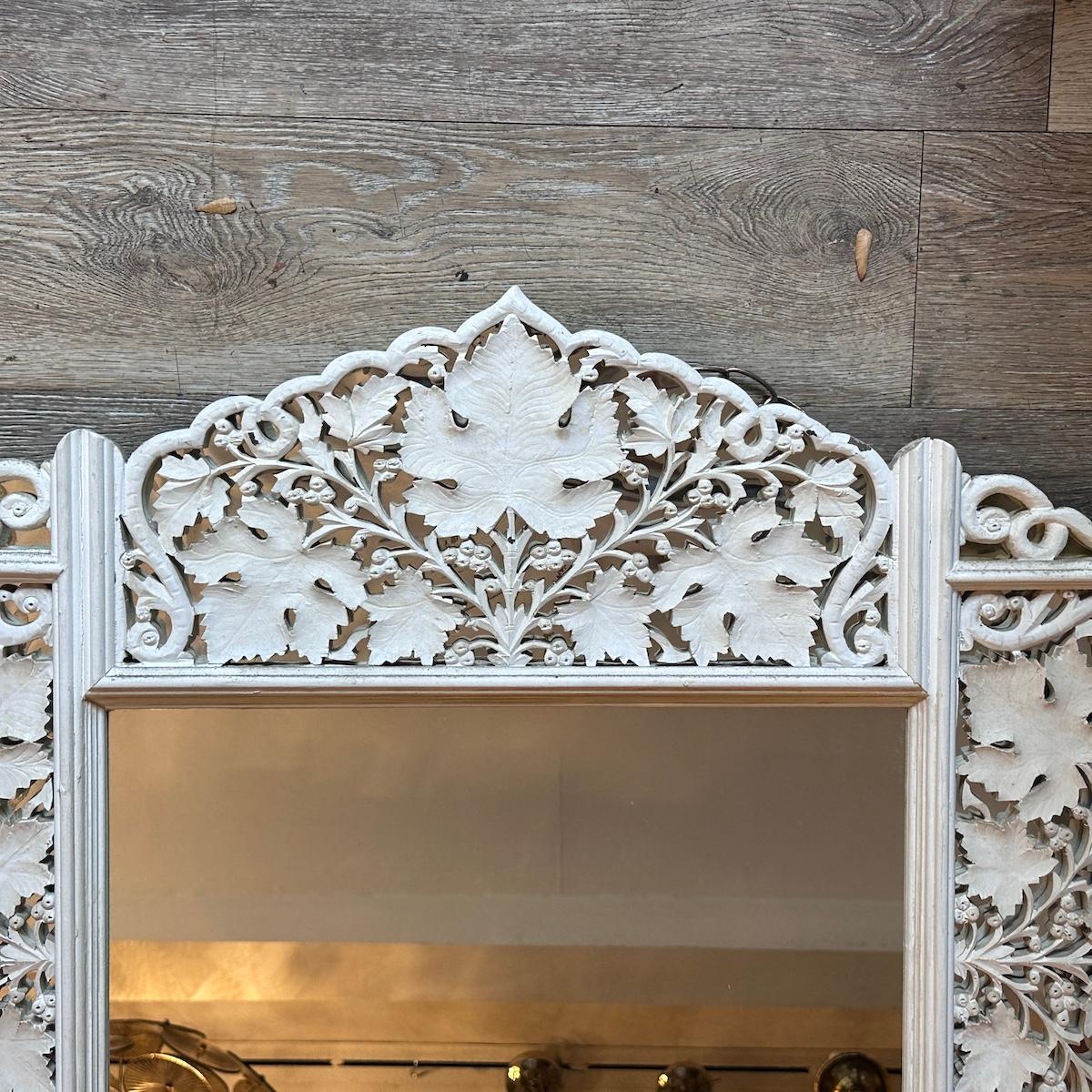 Miroir Vintage Anglo Raj en vente 6