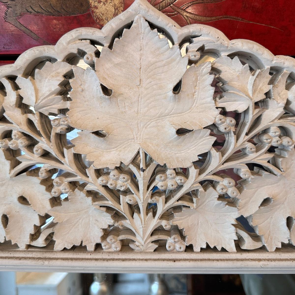 Miroir Vintage Anglo Raj en vente 2