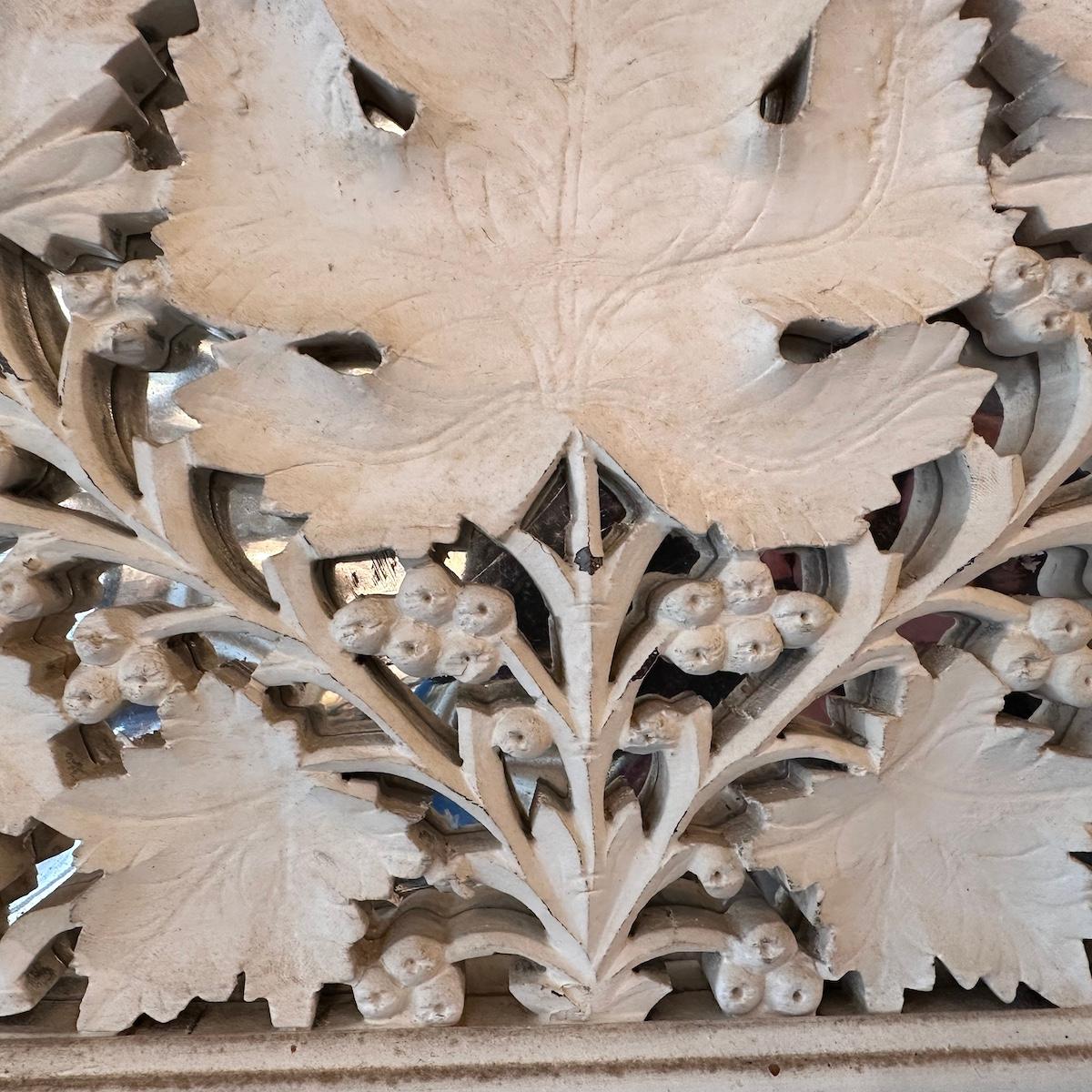 Miroir Vintage Anglo Raj en vente 3