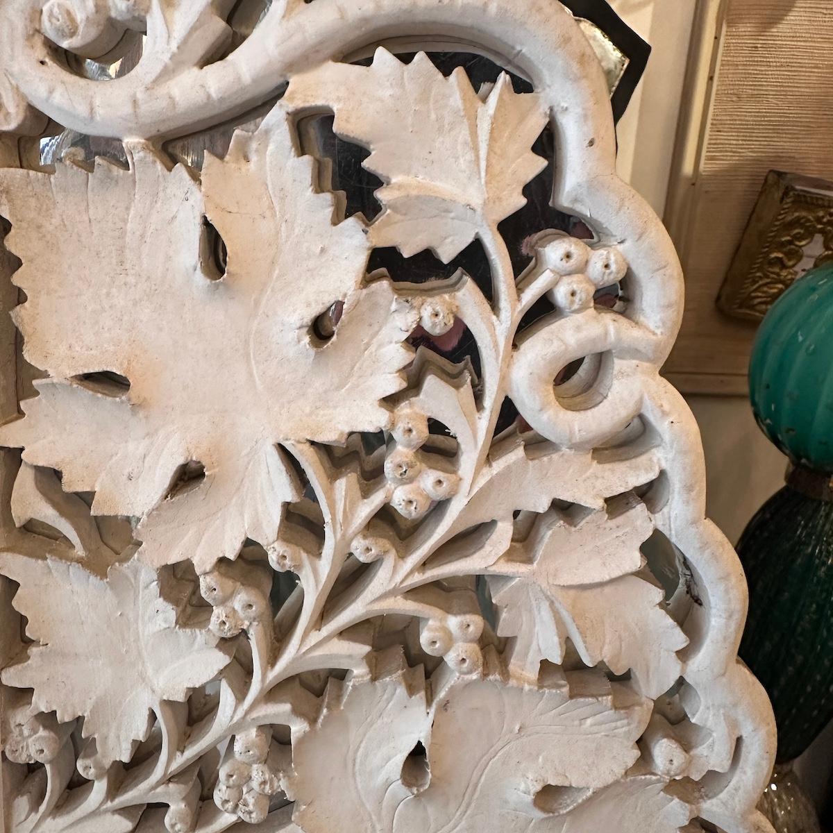 Miroir Vintage Anglo Raj en vente 5