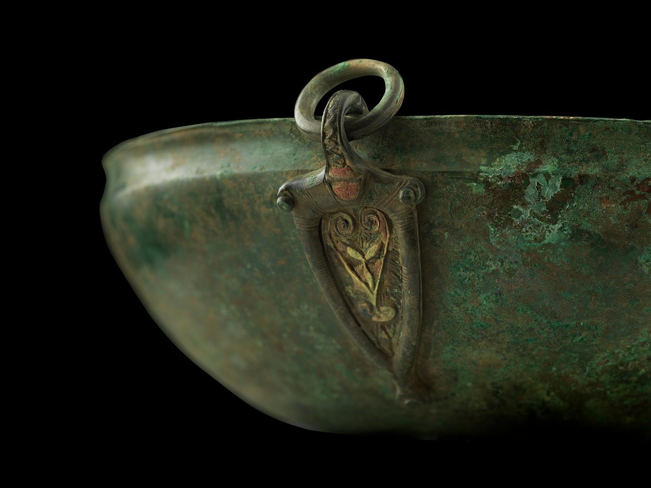 Anglo-Saxon Hanging Bowl  For Sale 1