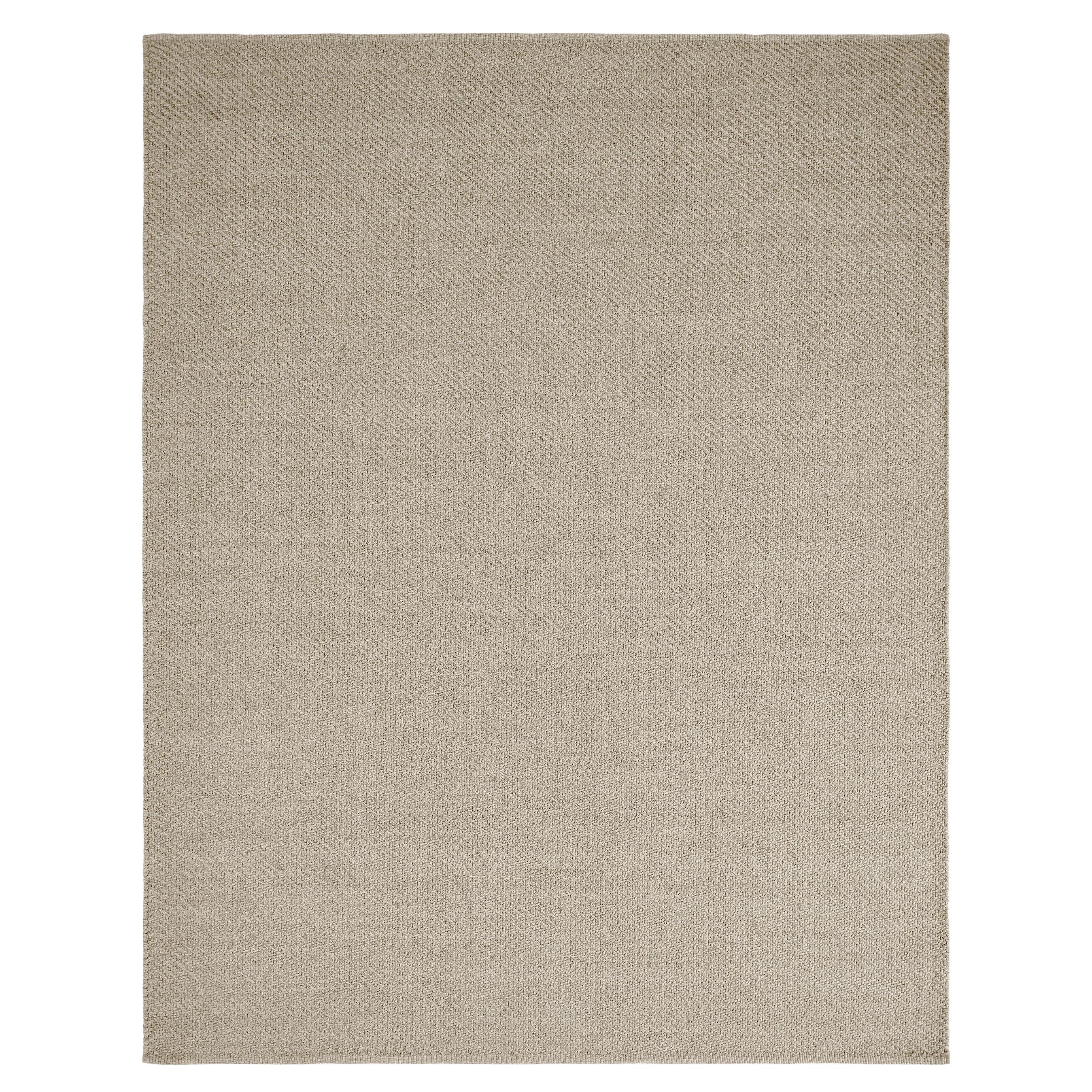 Angola 9X12ft Ivory Sisalene 100% PP Braided Twill Design Luxury Handwoven Rug