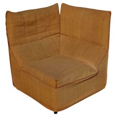 Angolar Armchair "Baia" design Antonio Citterio e Paolo Nava for B&B, 1970s