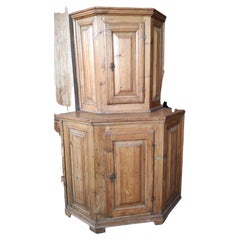 Antique Spruce wood corner