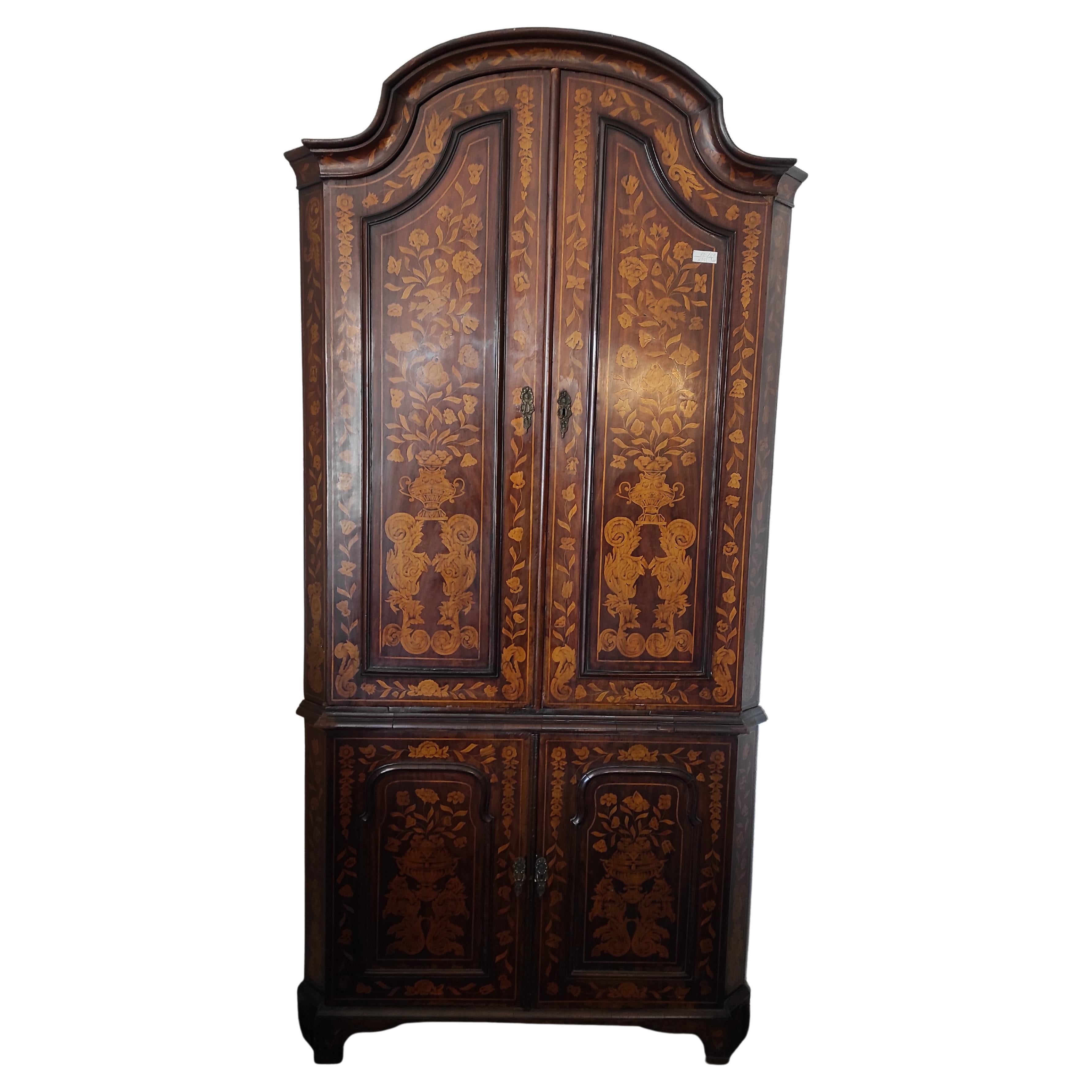 Dutch corner inlaid  For Sale