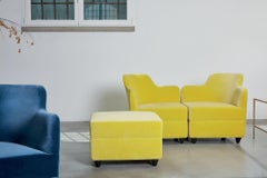 Puf modular Angolo de terciopelo, de Corrado Corradi Dell'acqua para TATO