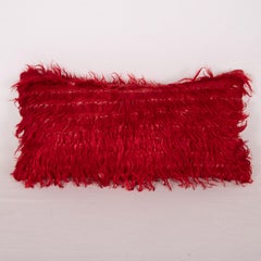 Angora Filikli Rug Pillow Cover, Mid 20th C.