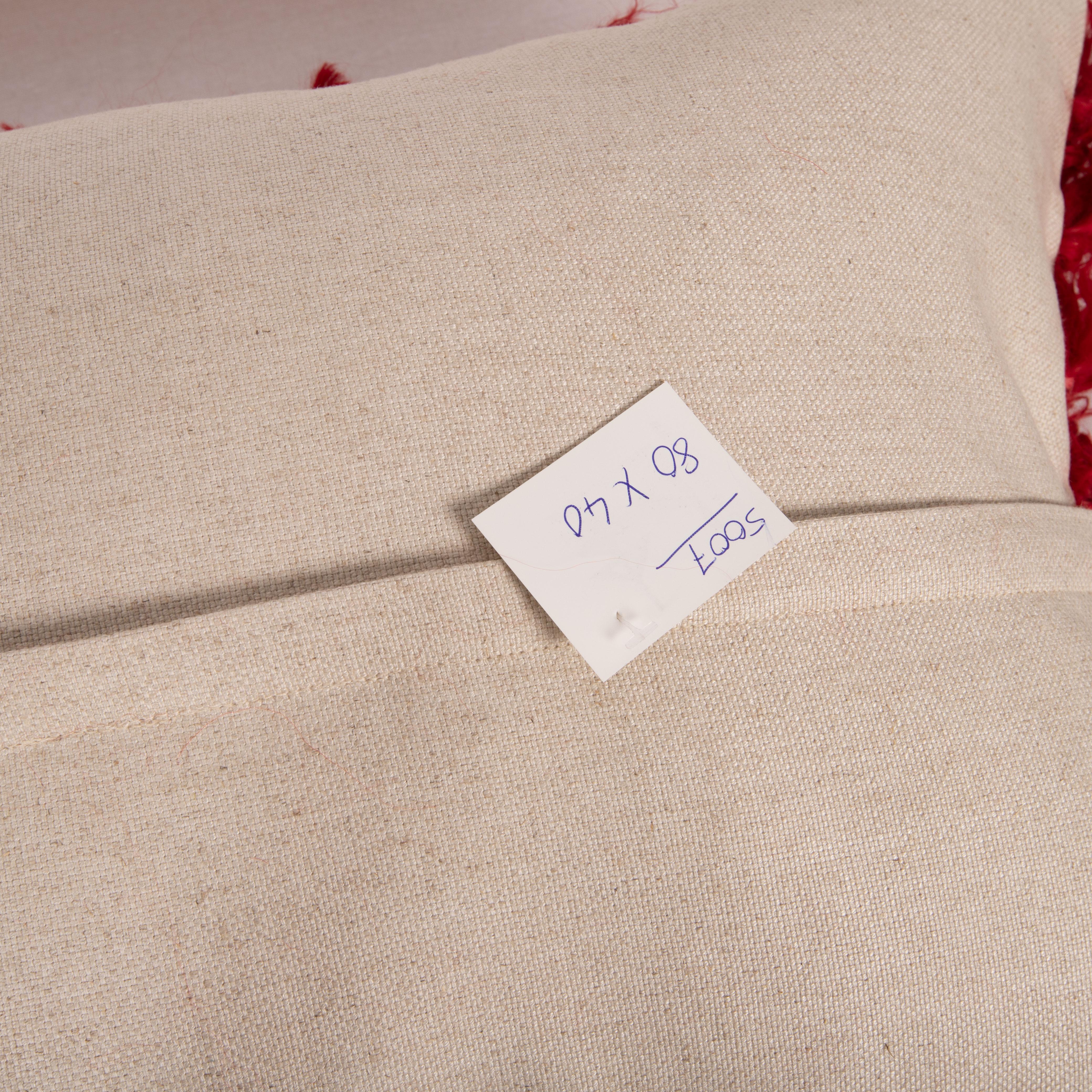 20th Century Angora Filikli Rug Pillow Cover, Mid 20th C. For Sale