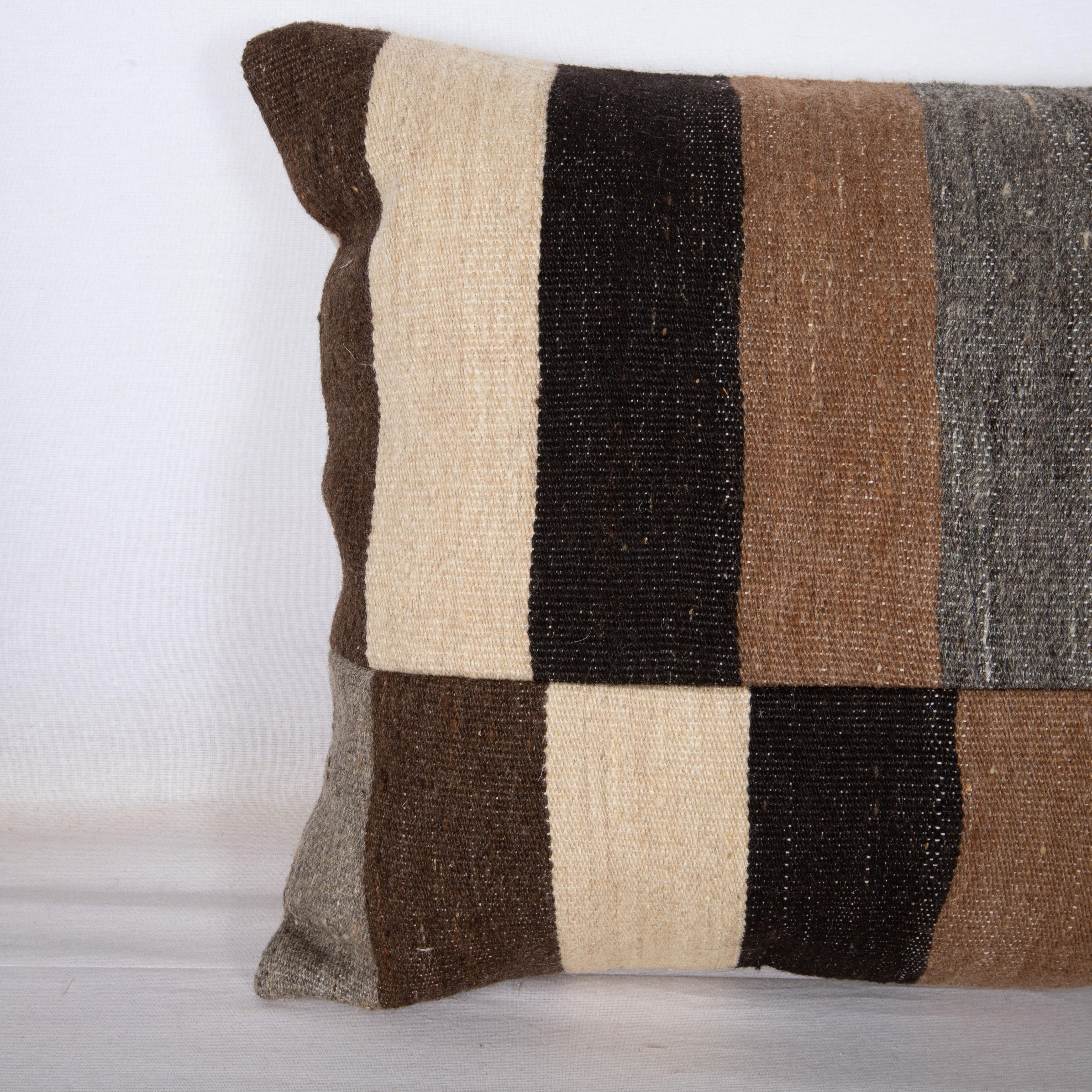 Rustic Angora/ Mohair Siirt Blanket Pillow Cover, 1960s/70s For Sale