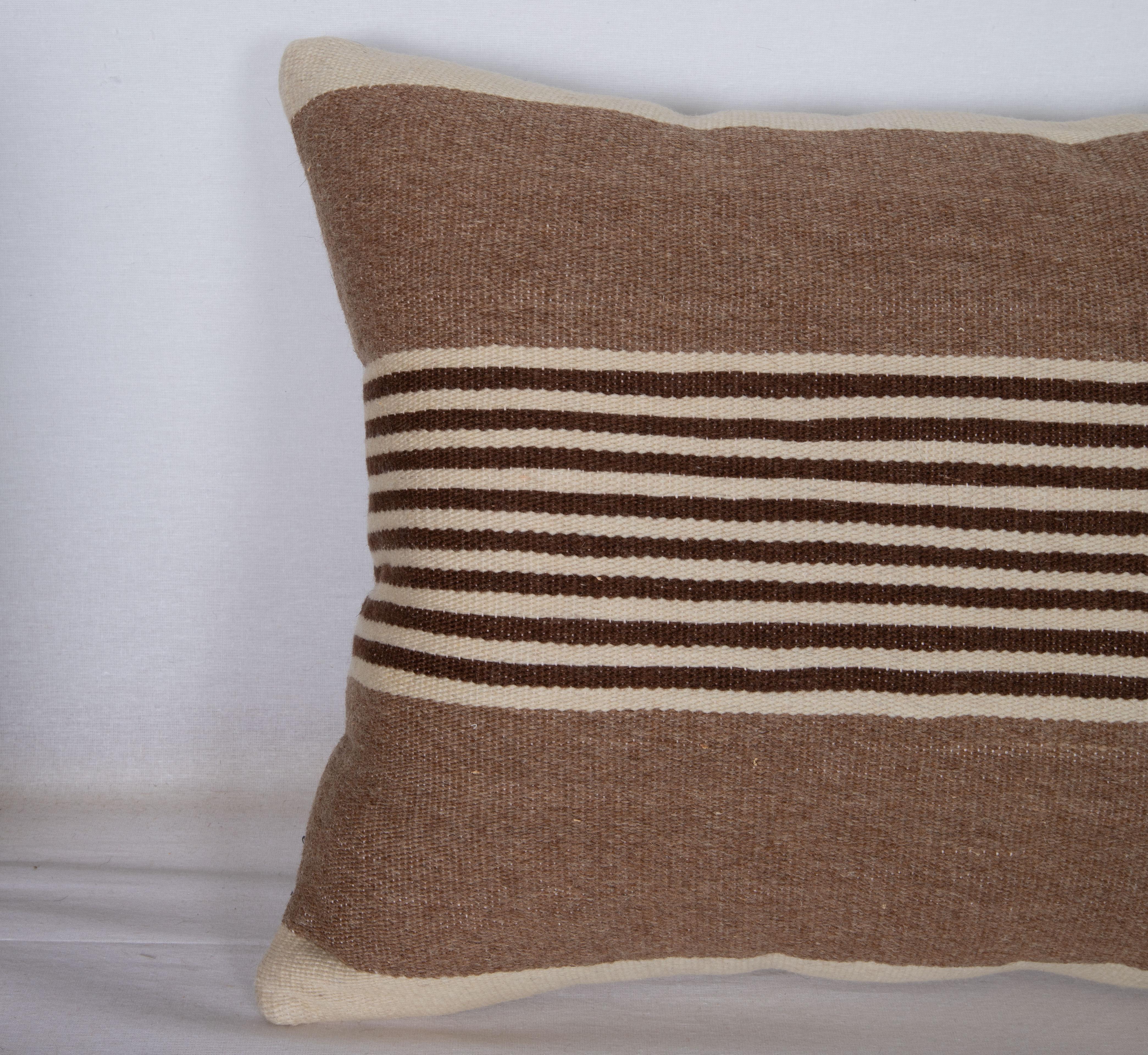 Rustic Angora / Mohair Siirt Blanket Pillow Cover, 1960s/70s