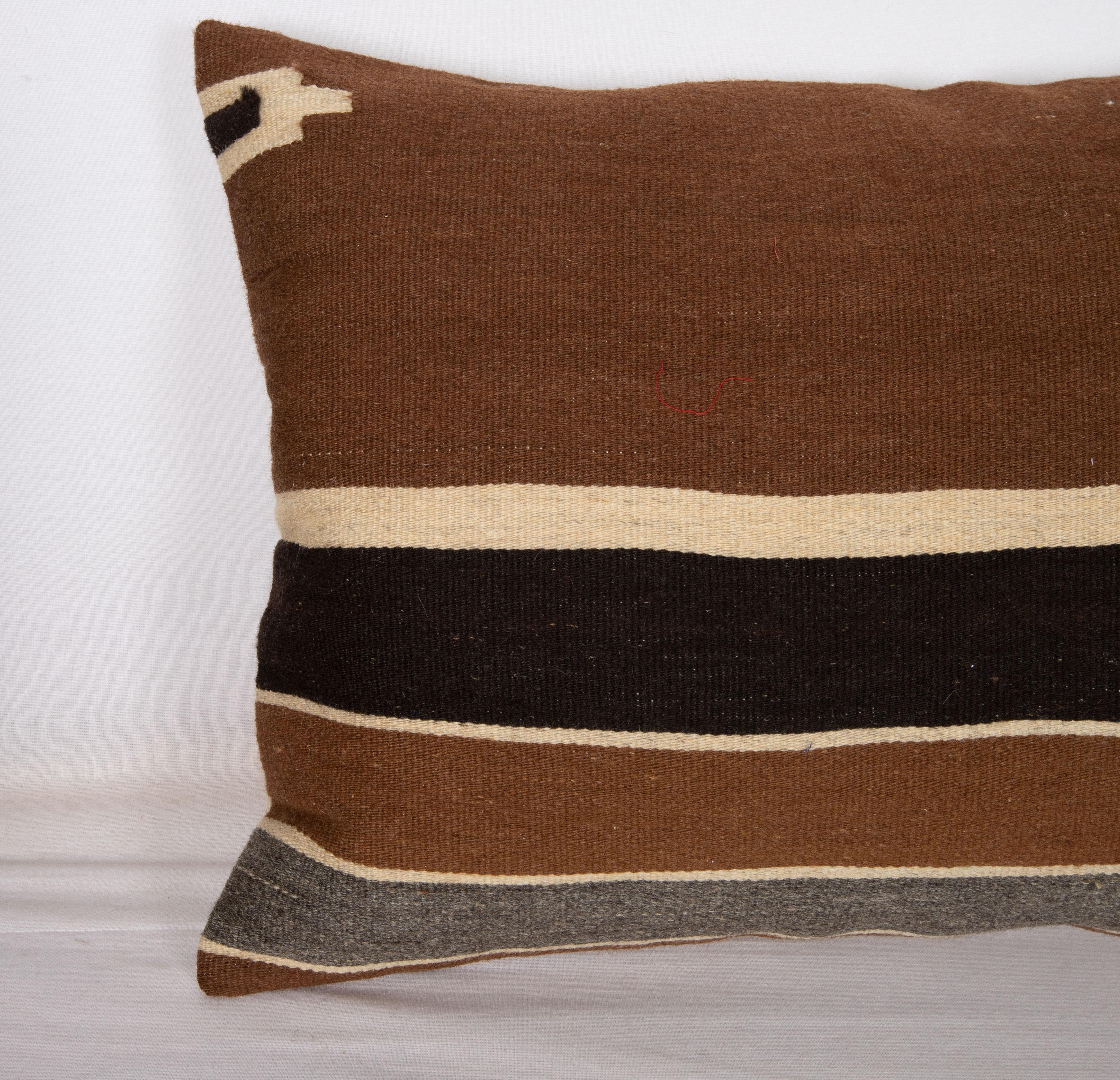 Rustic Angora/ Mohair Siirt Blanket Pillow Cover, 1960s/70s