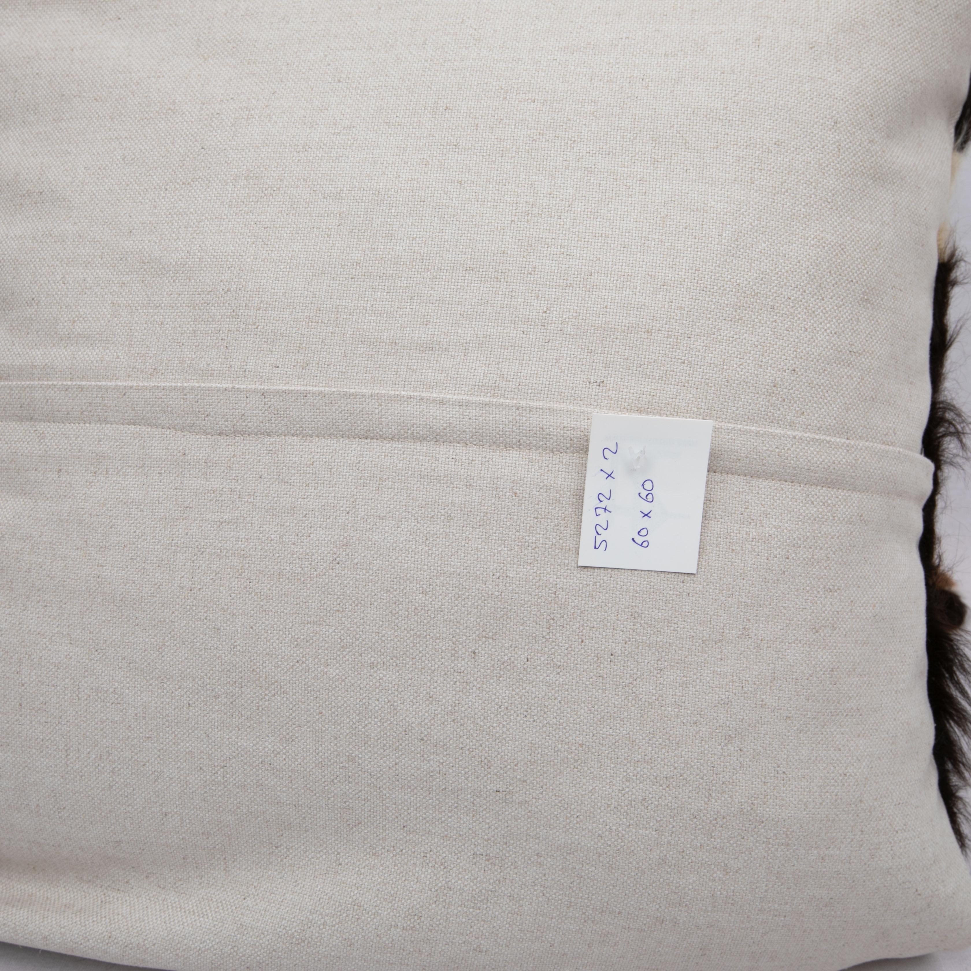 Angora/ Mohair Siirt Blanket Pillow Covers, 1960s/70s 1