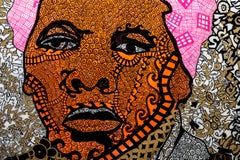 Angry Mob of Peaceful Protestors Harriet Tubman by Roberto Lugo