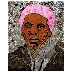 Angry Mob of Peaceful Protestors Harriet Tubman by Roberto Lugo