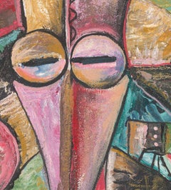 Couple II, Painting, Acrylic on Canvas