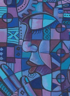 Prayer IV, Painting, Acrylic on Canvas