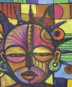 The Happy Family, Painting, Acrylic on Canvas