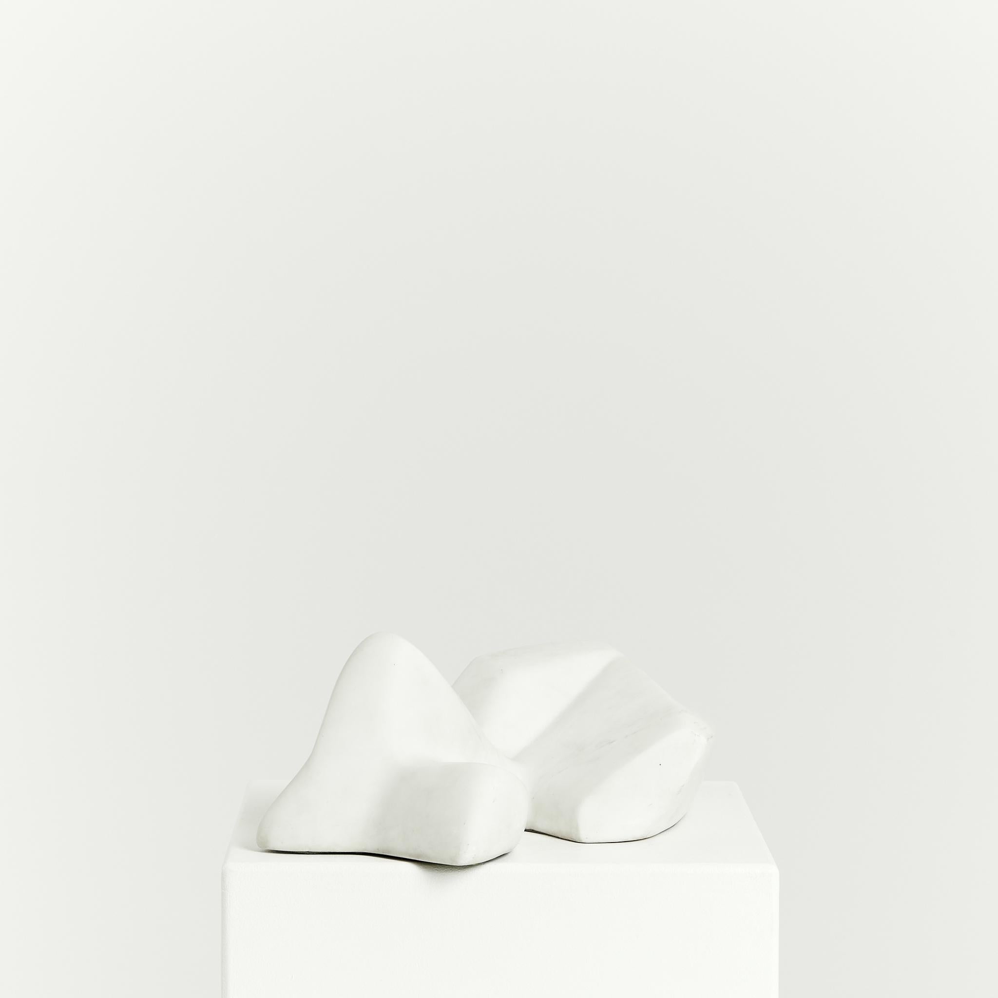 Other Angular Abstract Sculpture in Carrara Marble