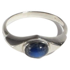 Vintage Angular Labradorite Ring