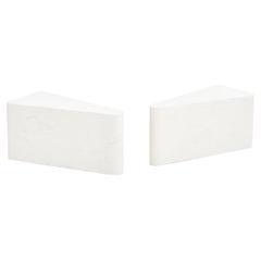 Angular Plaster Side Tables, 1970