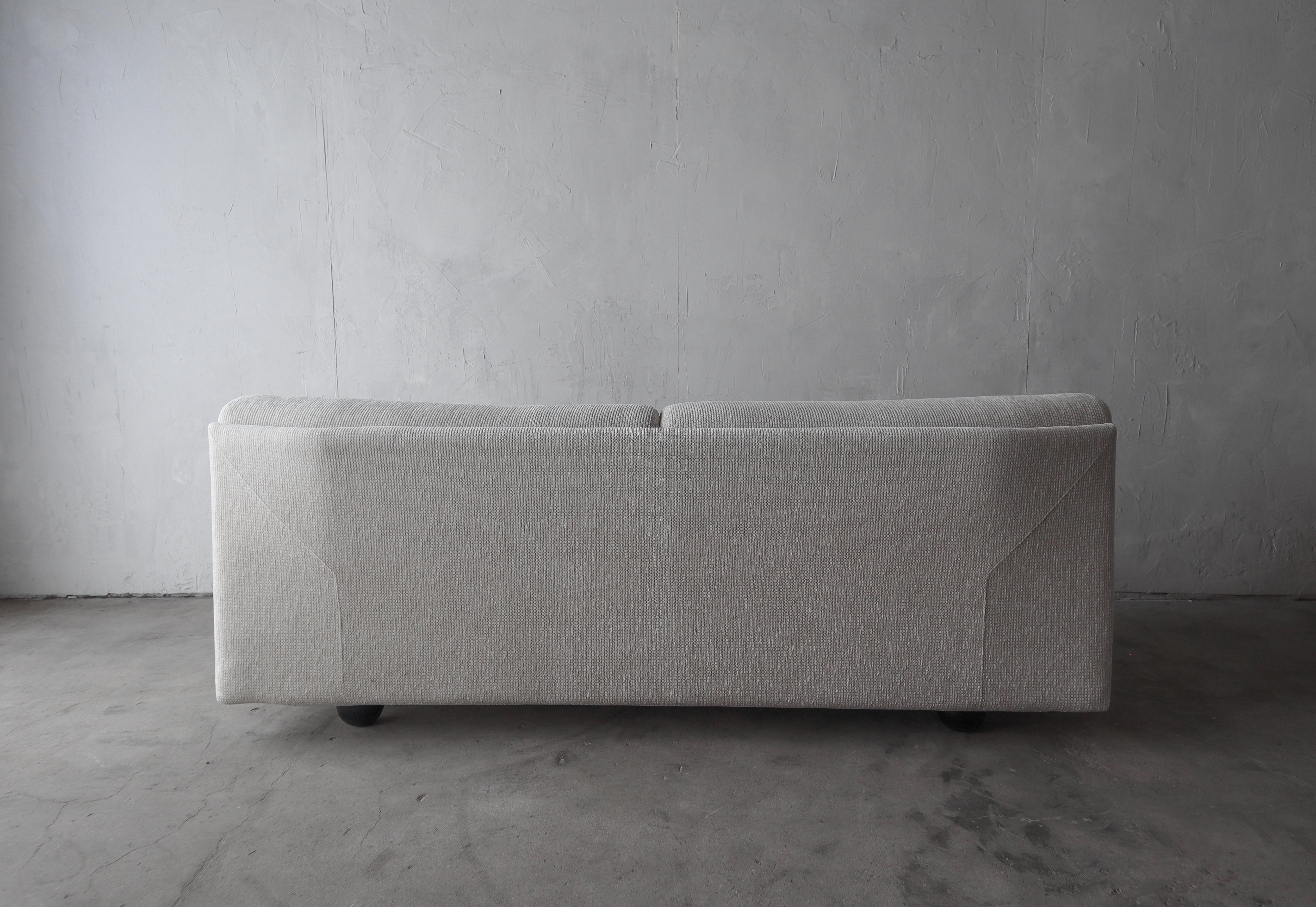 Angular Postmodern Italian Sofa 4