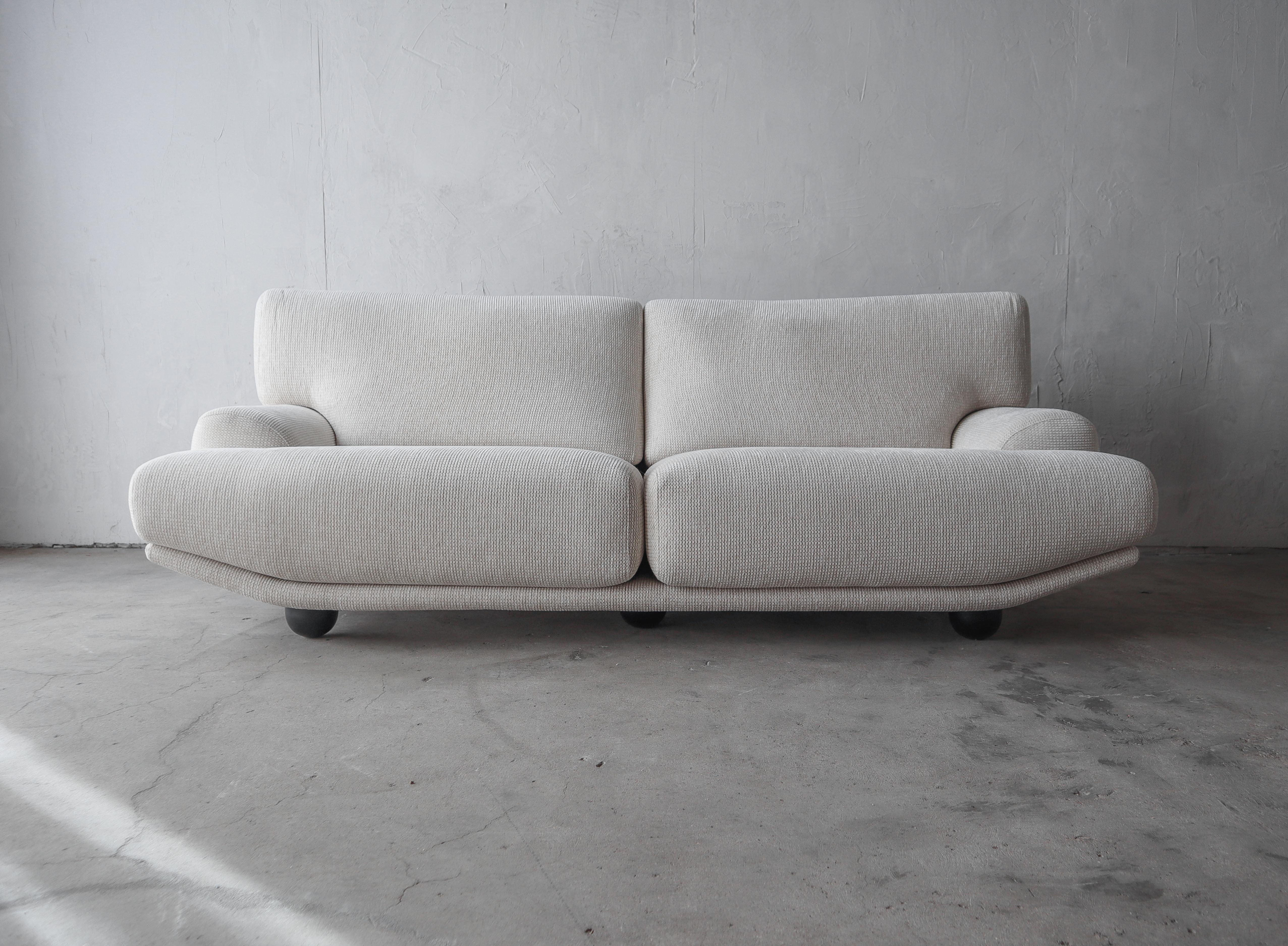 Post-Modern Angular Postmodern Italian Sofa
