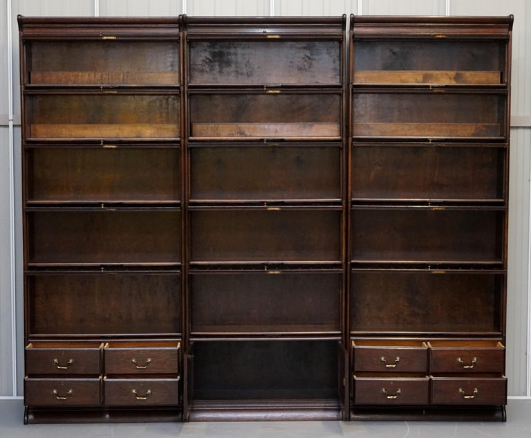 Angus Scotland and England Suite of 3 Large Gunn Library Legal Stacking