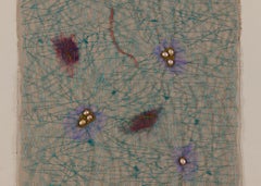 Ani Afshar, Color and Void, Framed Collage, United States, 2015