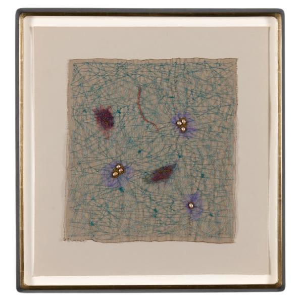 Ani Afshar, Color and Void, Framed Collage, United States, 2015 For Sale