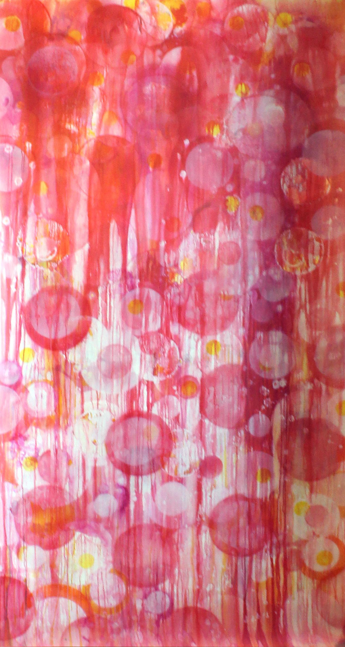 Ani Hoover Abstract Painting - Sweet Pea