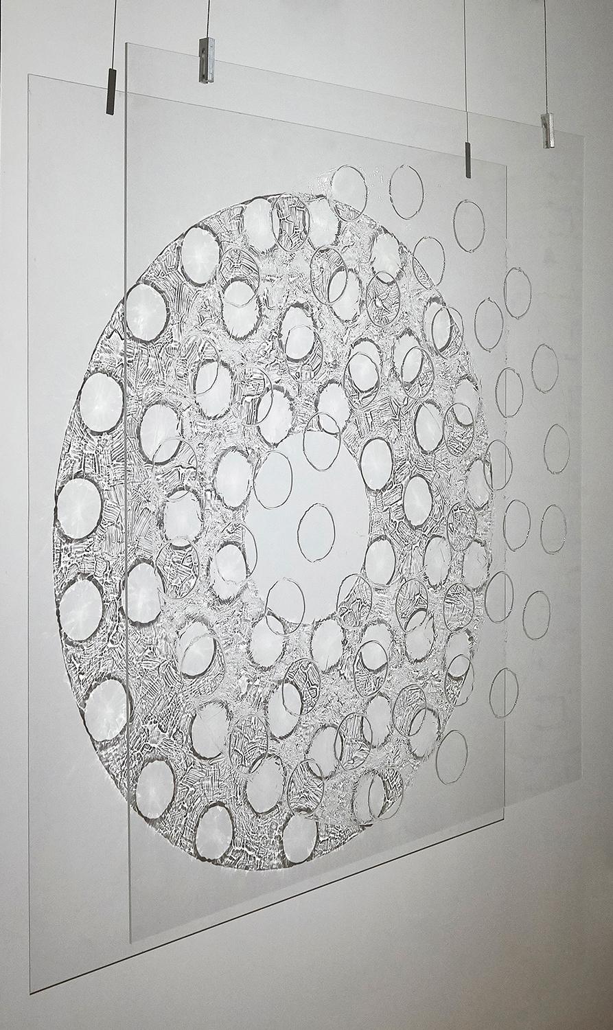 Untitled No 56 - Contemporary Mixed Media Art by Ania Machudera
