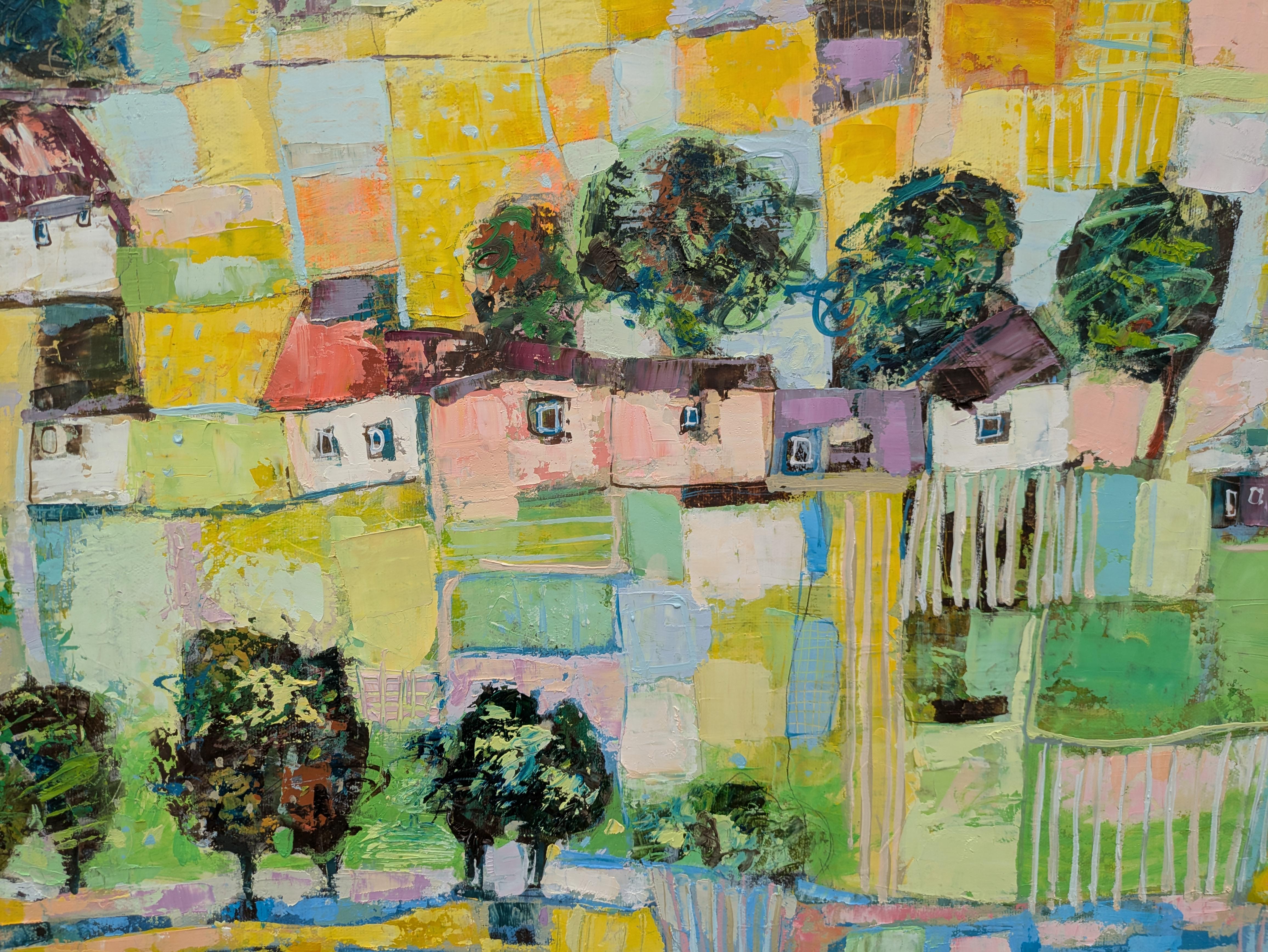 Sommer im Landhausstil – Painting von Ania Pieniazek