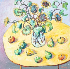 Sunflowers and Fruits