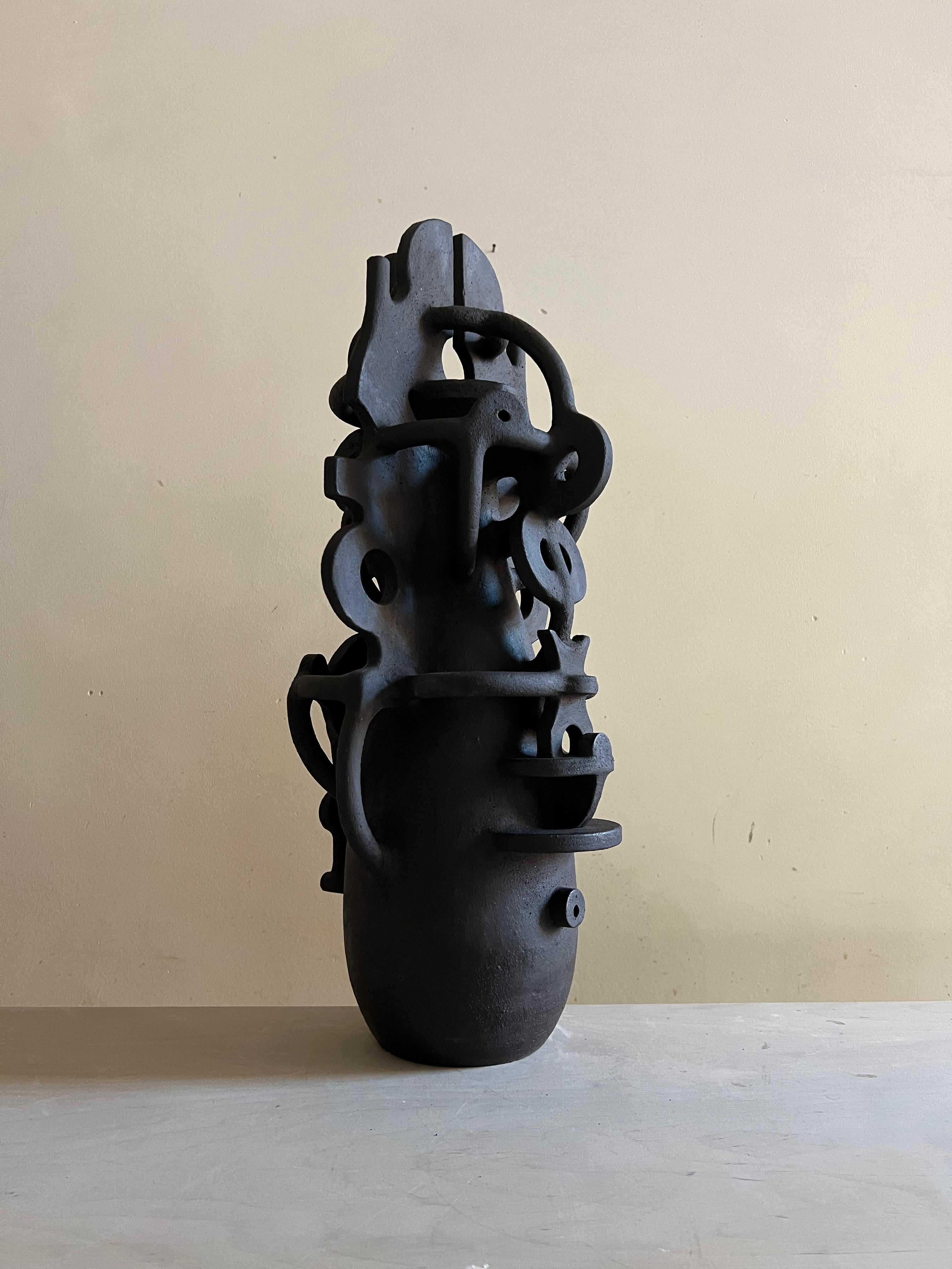 Madres. From Mythic Mass Series - Abstract Sculpture by Aniana Heras