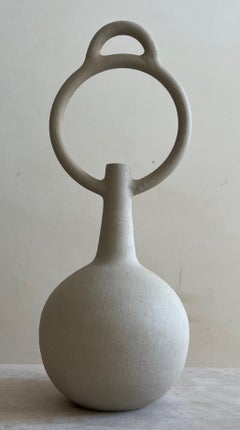 Sculture astratte in ceramica