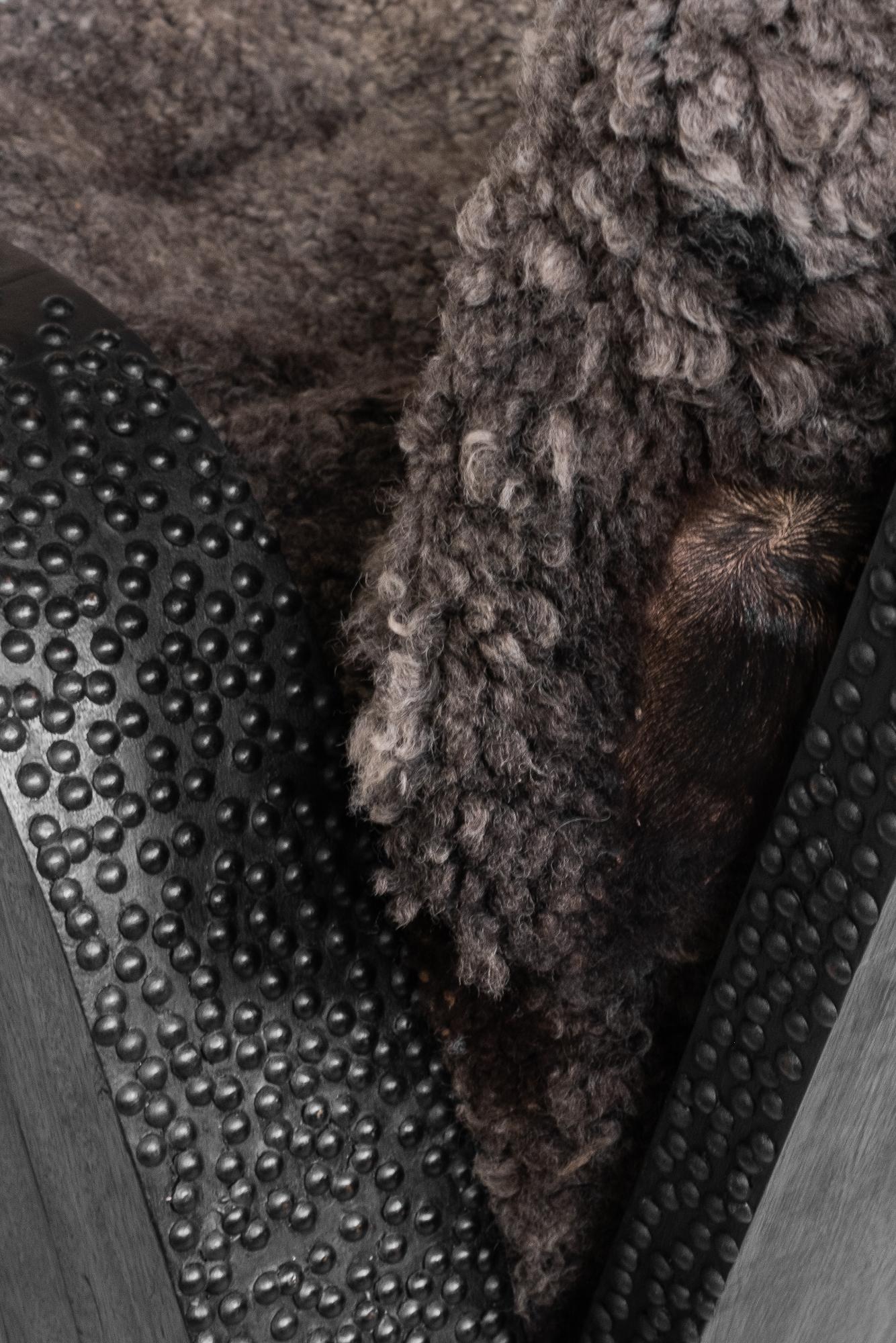 Modern Animal Armchair 'Edition of 12', Sculpted Iroko Wood, Arno Declercq