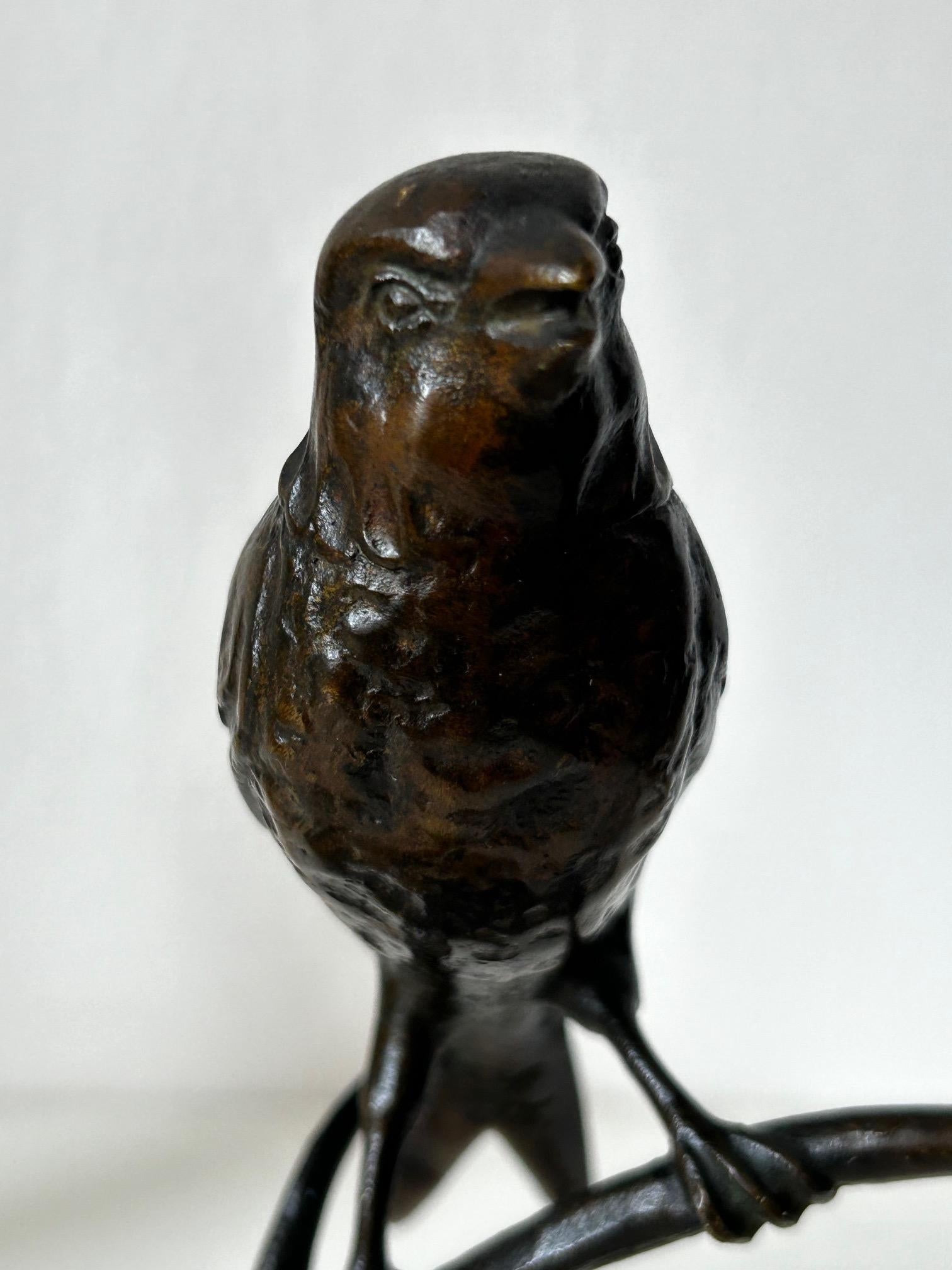 Bronce animal de Max Le Verrier del periodo 1930-1950 mediados del siglo XX en venta
