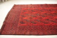 Animal Crossing Lovely Vintage Rug Ersari Elephant & Tracks, circa 1960's