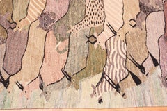 Nazmiyal Collection Animal Design Vintage African Kilim. 9 ft 10 in x 15 ft 8 in