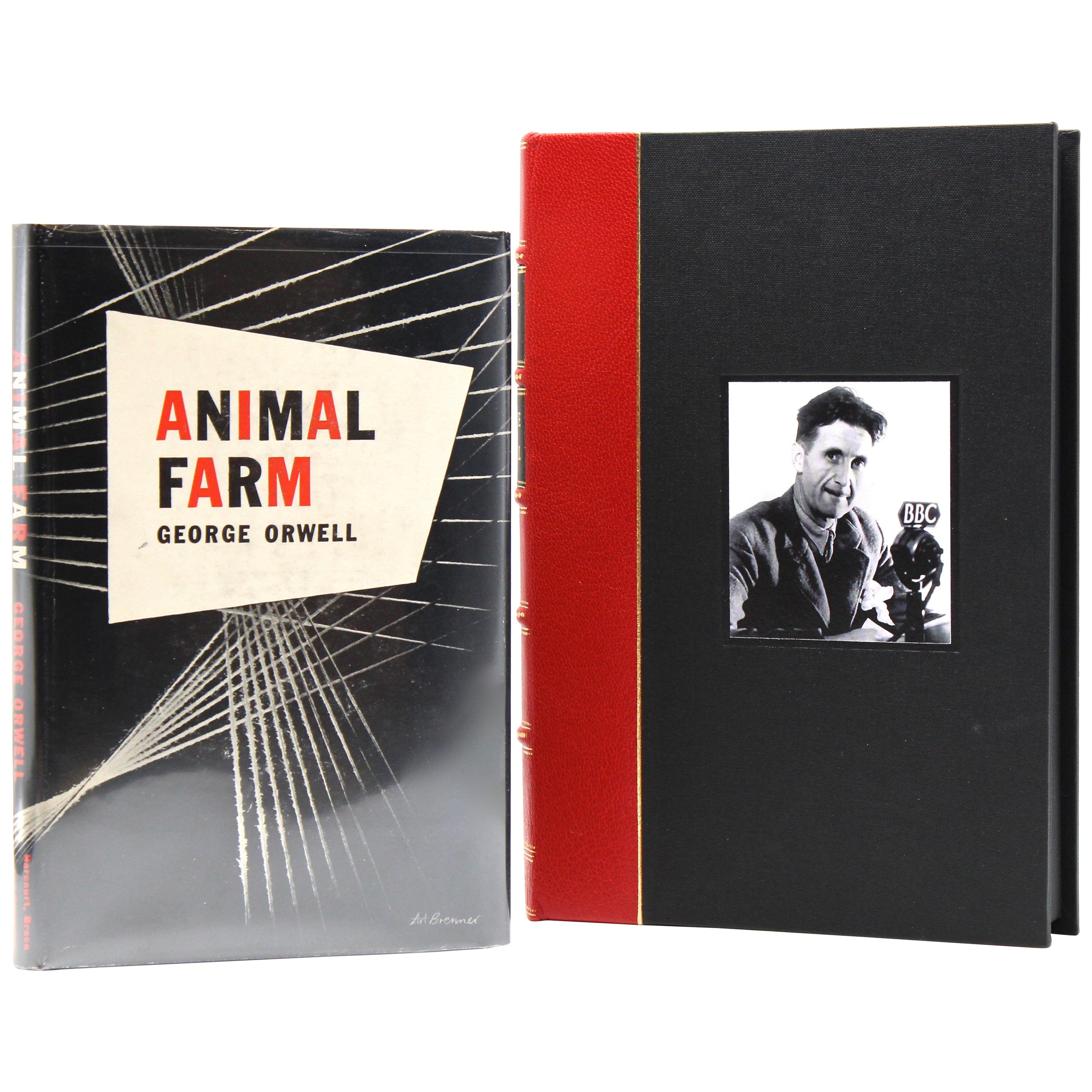 "Animal Farm" by George Orwell, First American Edition in Dust Jacket, 1946