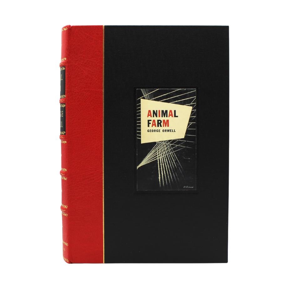 Mid-Century Modern Animal Farm by George Orwell, First US Edition, in Original Dust Jacket, 1946