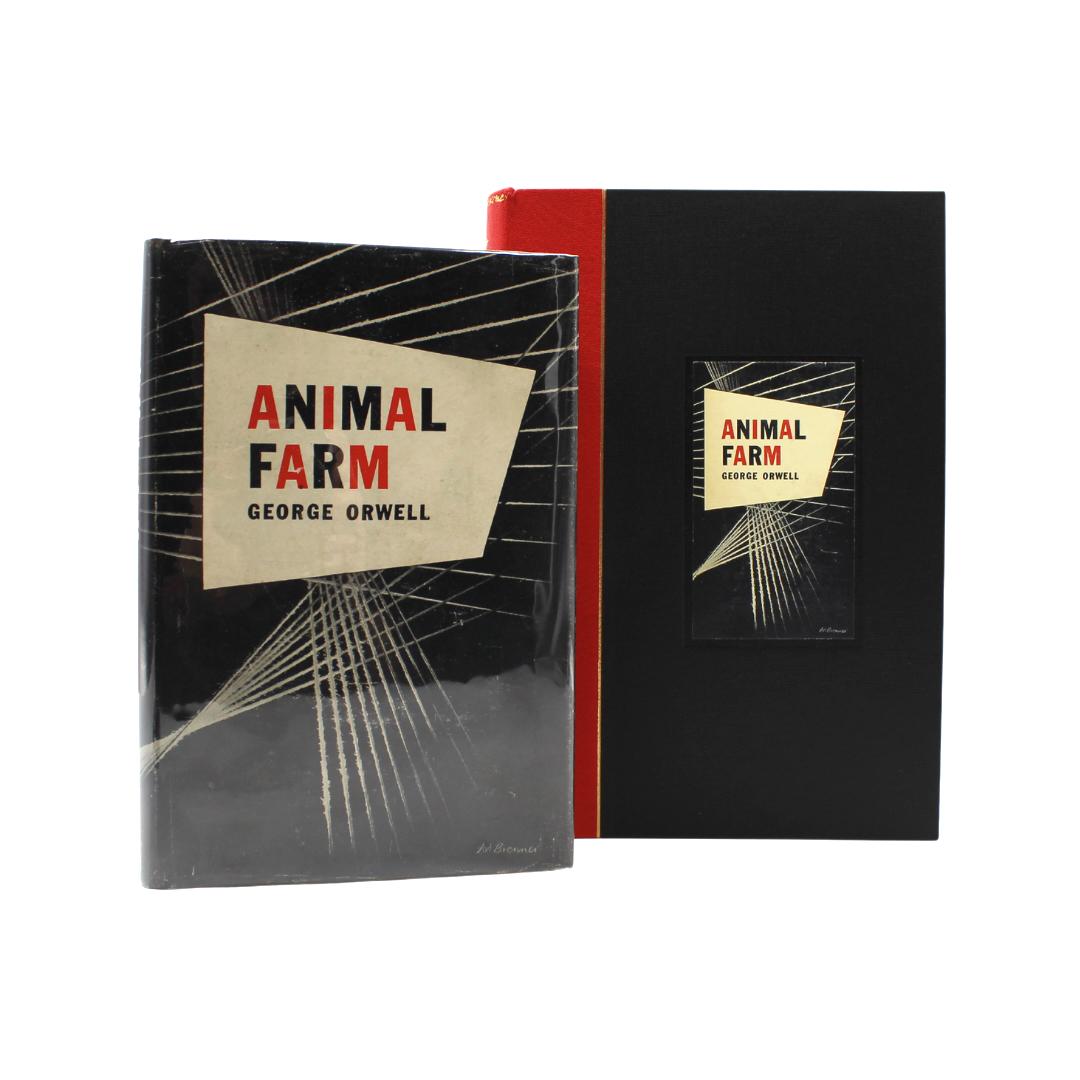 American Animal Farm by George Orwell, First US Edition, in Original Dust Jacket, 1946