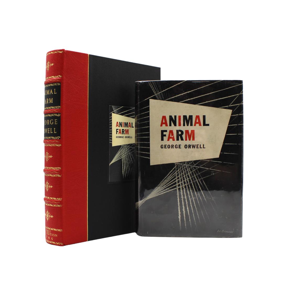 Mid-20th Century Animal Farm by George Orwell, First US Edition, in Original Dust Jacket, 1946