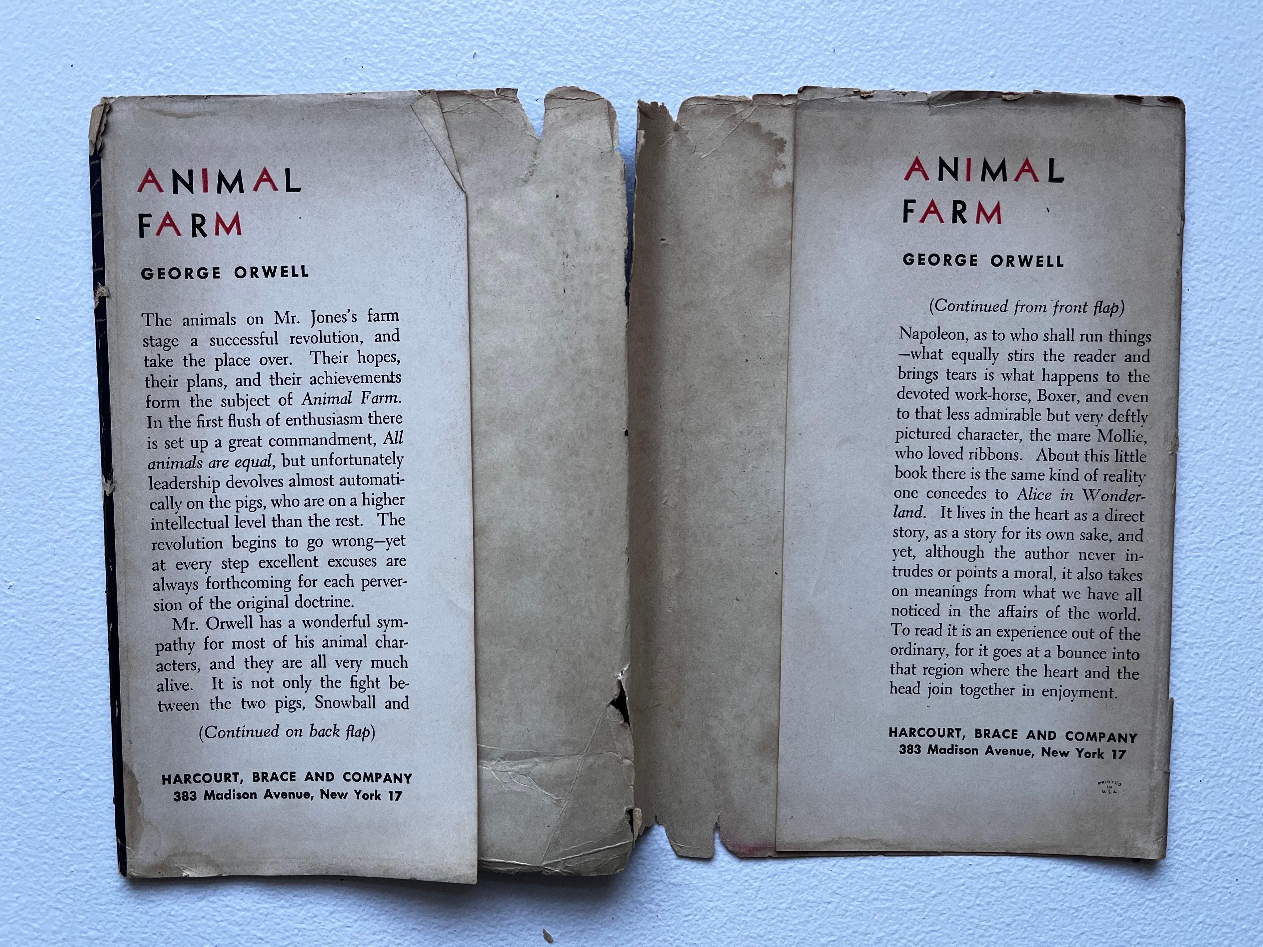 animal farm first edition