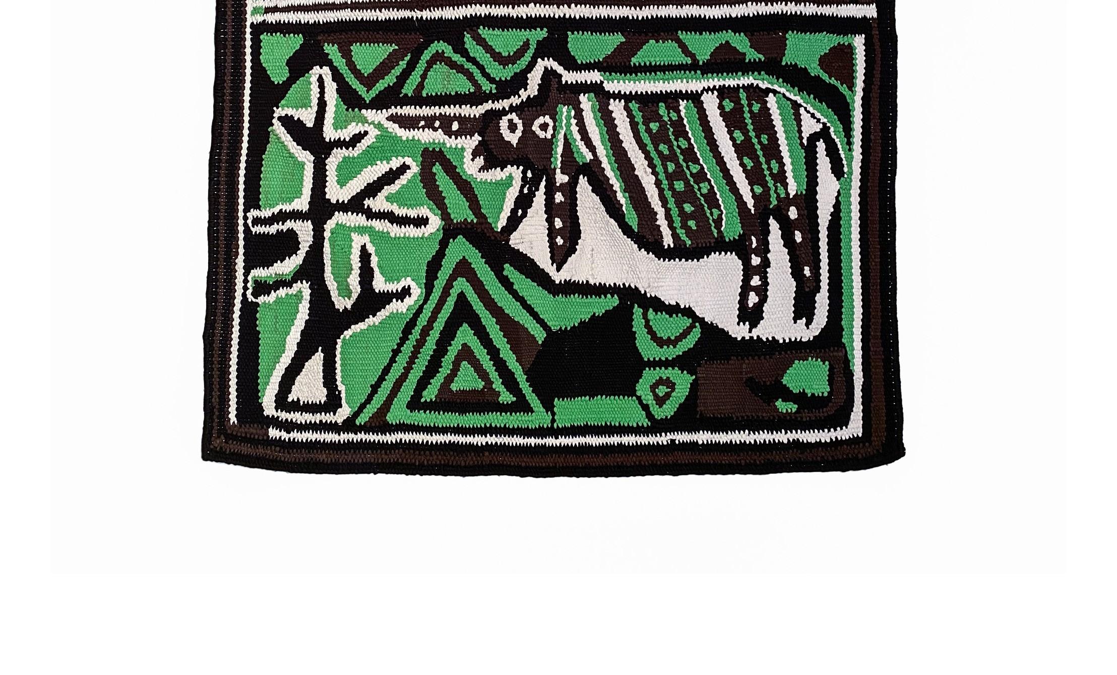 South African Animal Isolation Rug, 1 of 1 by Nawaaz Saldulker