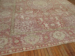 Zabihi Collection Animal Motif Rose Lavender Turkish Room Size Rug