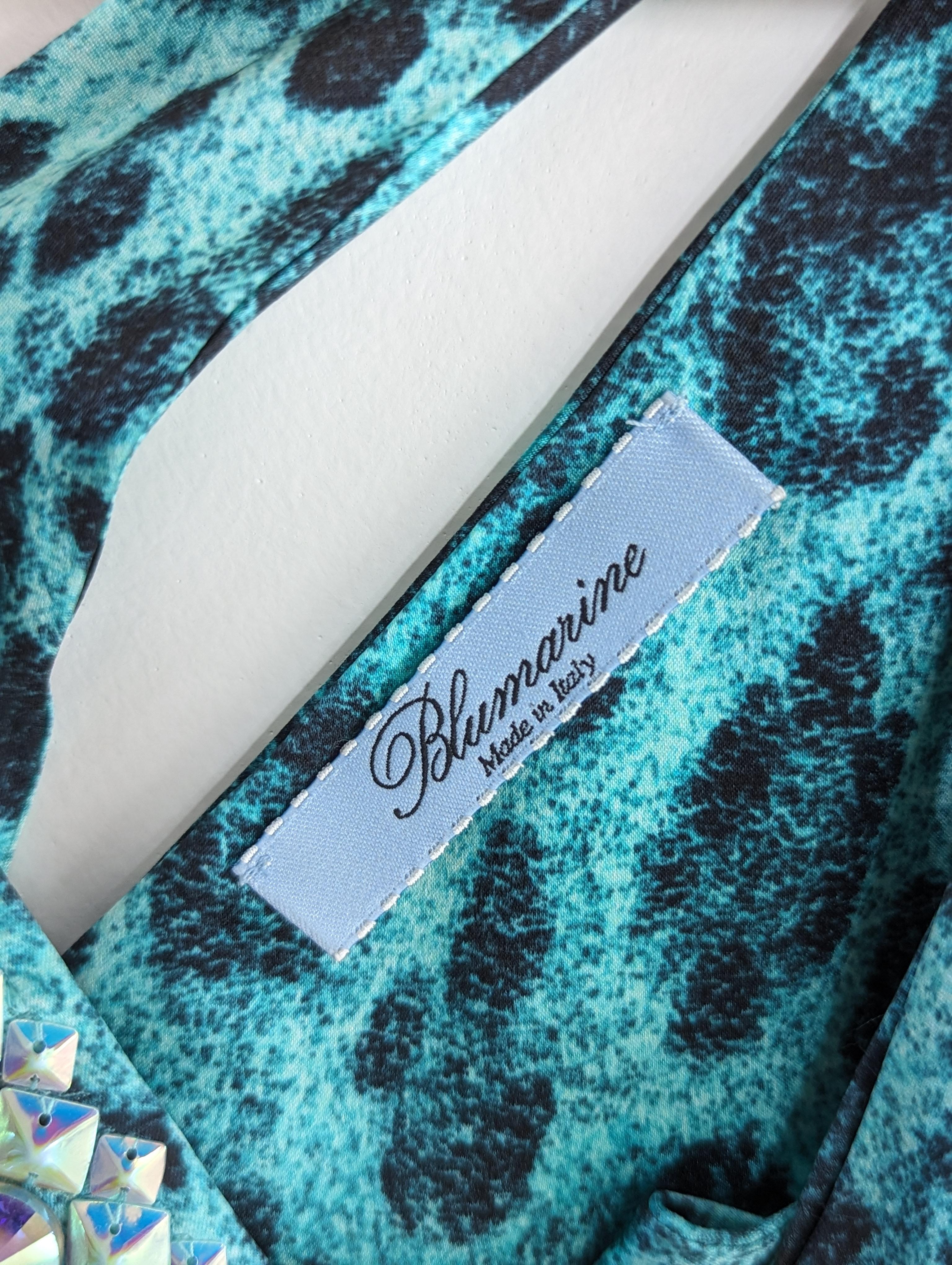 Maxi vestido con estampado animal de la Colección Otoño 2012 en venta 6