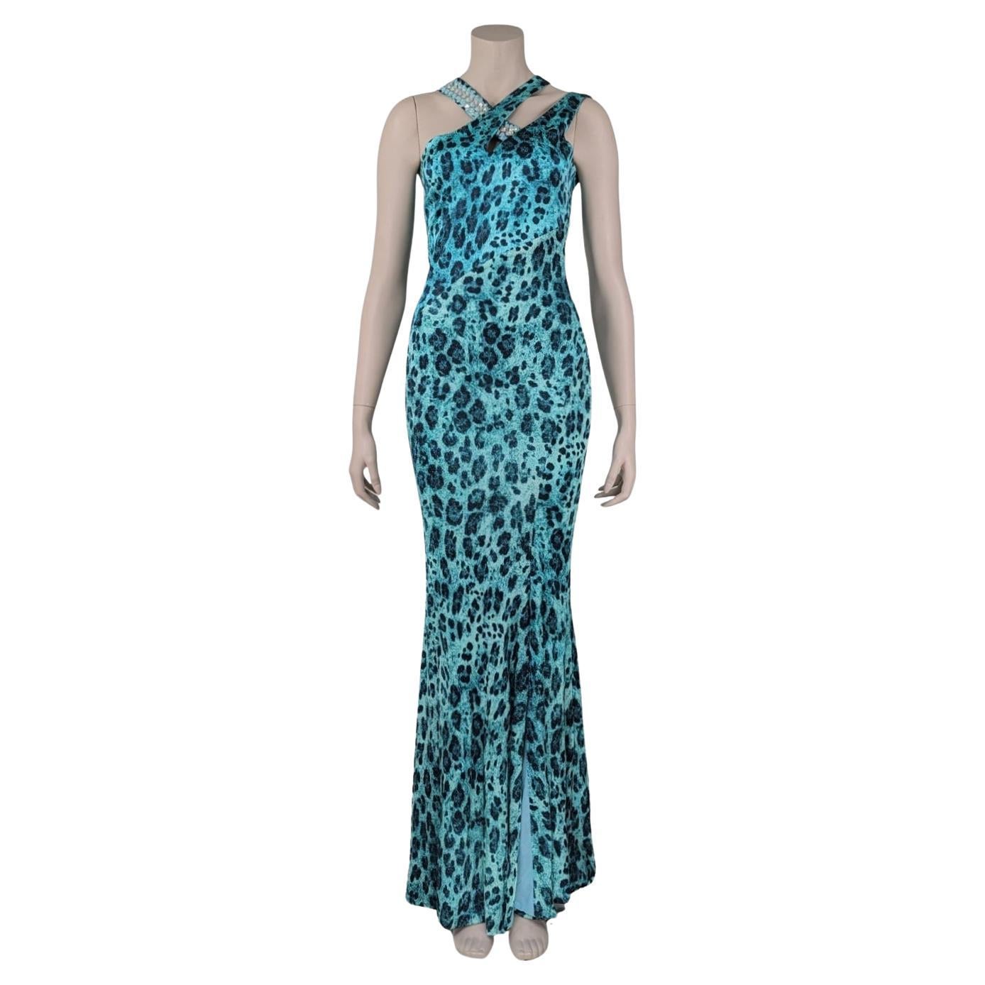 Animal print all-over maxi dress from the Fall 2012 Collection For Sale